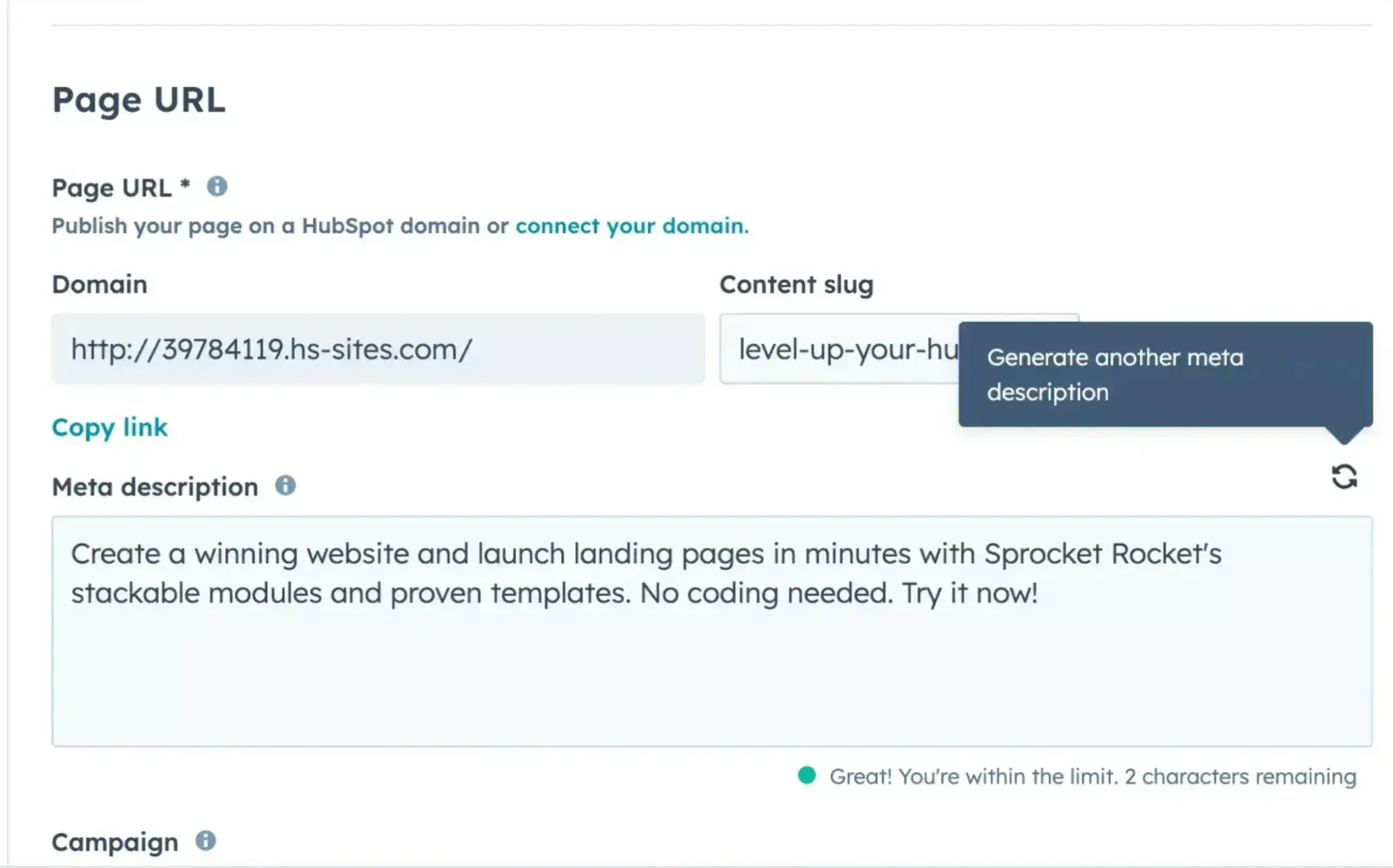 aeo metrics, hubspot content hub