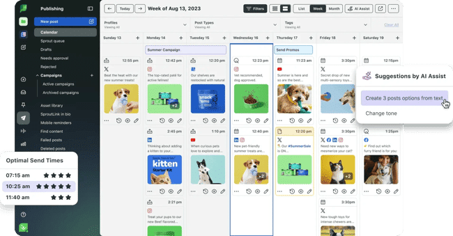 share of voice tools, sprout social