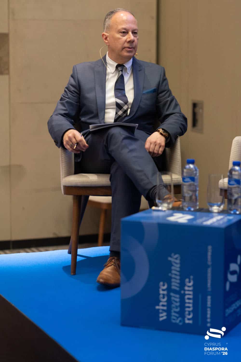 Dr Panteli Theocharous Moderating The Healthcare Panel