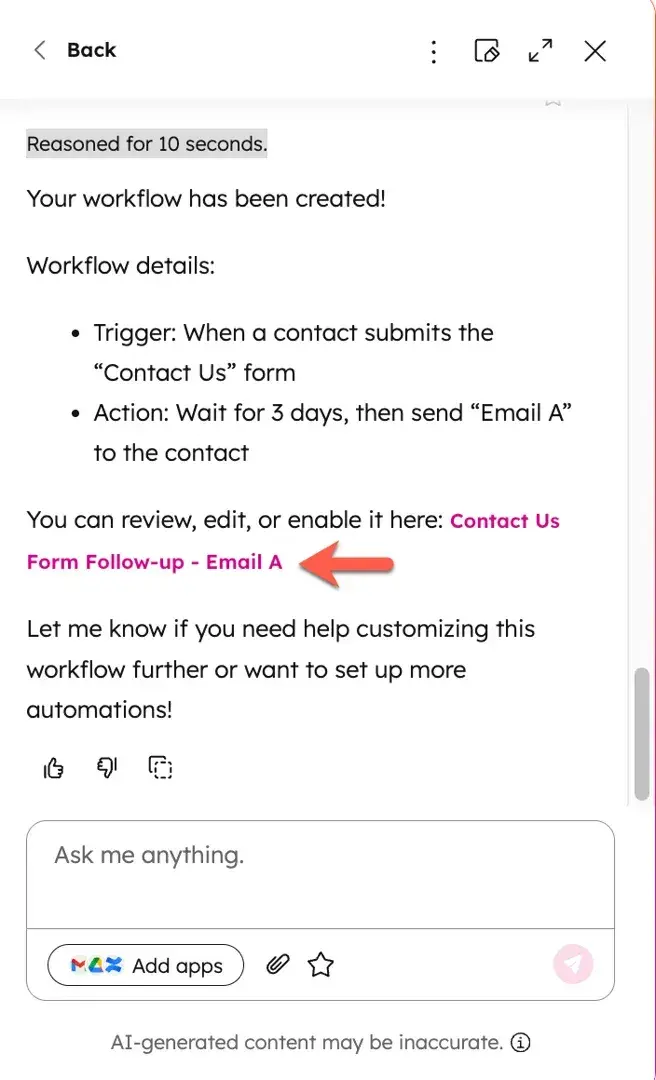 ai email marketing tools: hubspot